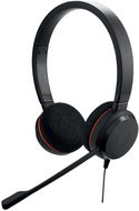 Jabra Evolve 20, Stereo UC, USB C/A adapter - Fej-/fülhallgató