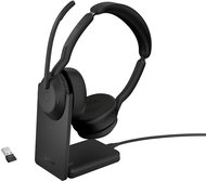 Jabra Evolve2 55, Link380/390a UC Stereo Stand - Wireless Headphones