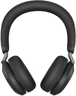 Jabra Evolve2 75, Link380/390a UC Stereo Std Black - Wireless Headphones