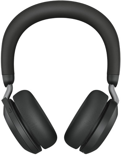 Jabra Evolve2 75, Link380/390c UC Stereo Std Black - Kabellose Kopfhörer - Hauptbild