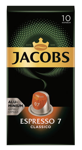 Jacobs Espresso Classico 10 pcs - Kávové kapsle - Main image