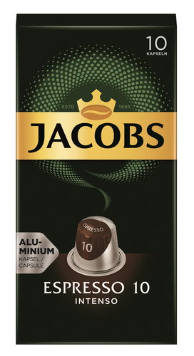 Jacobs Espresso Intenso Capsules 10 pcs - Kávové kapsle - Main image