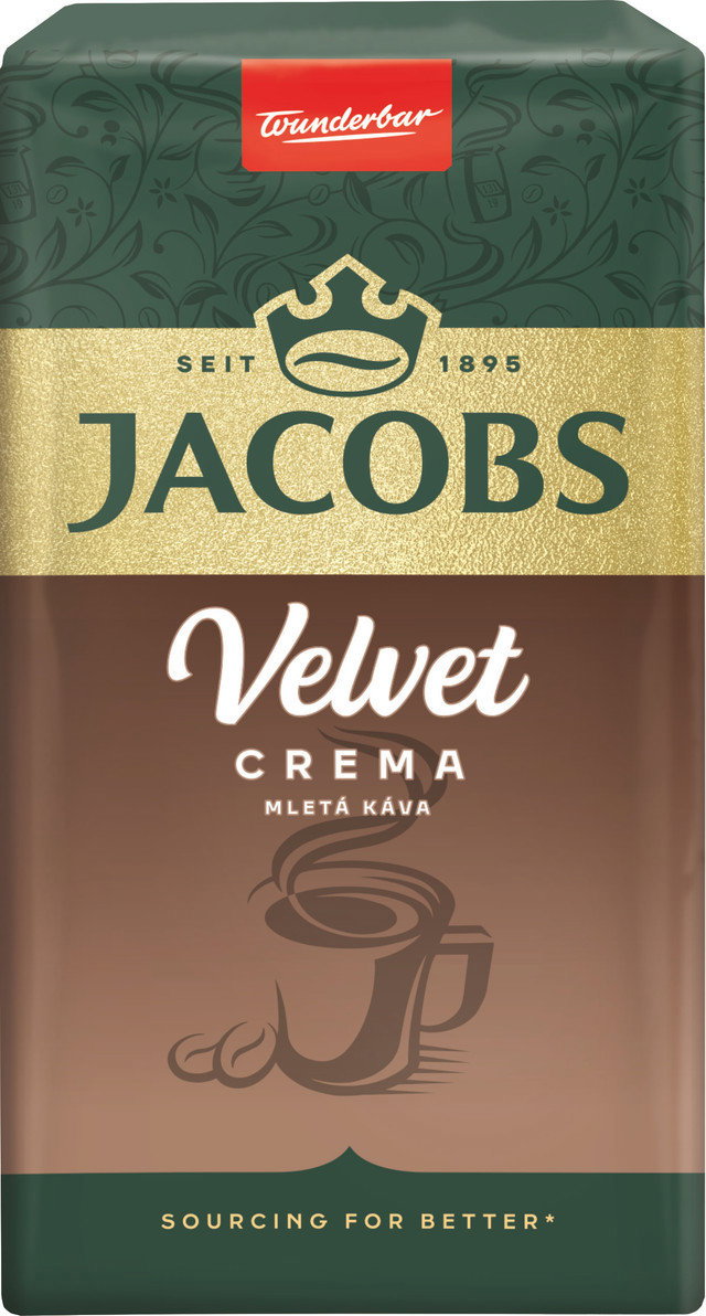 JACOBS Velvet Crema, őrölt, 250 g