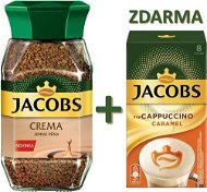 Jacobs Kronung Crema 200g + Jacobs Instant Cappuccino Caramel Ingyen - Kávé