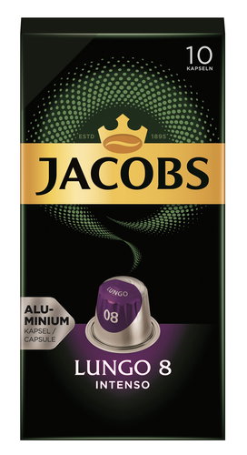 Jacobs Lungo Capsules 10pcs - Kávové kapsle - Main image