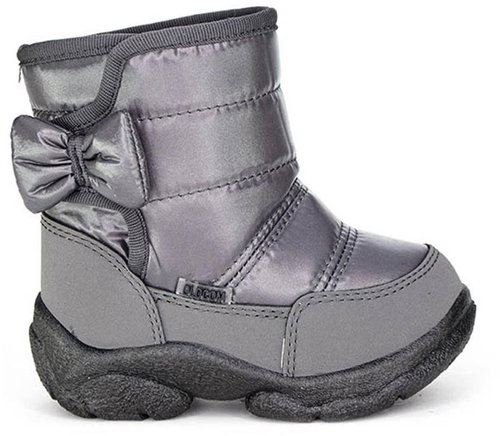 Oldcom Children's Winter Boots Lila Grey Color: Grey, Size: 30 - Casual Shoes - Main image