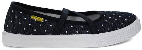 Oldcom Slip-On ELLA Černé Dětské Barva: Černá, Velikost: 34 - Boty pro volný čas - Hlavní obrázek