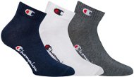 Champion - Sports ankle socks 3 pairs NAVY/White/Dark Grey Colour: Multicolour, Size: 39- - Socks