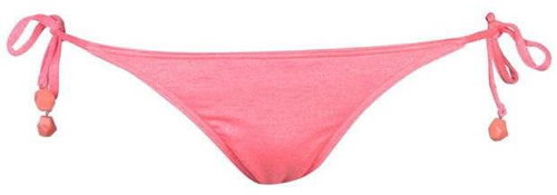 O'Neill - Bikini Bottoms with Tie Front Color: Pink, Size: 36 - Women's Swimwear - Main image