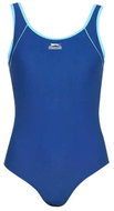 Slazenger - Women's One-piece Swimwear Basic Color: Blue, Size: 2XS - Women's Swimwear