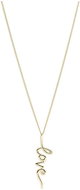 Fossil - Gold plated Love Necklace 76 Cm Color: Gold, Size: OS - Necklace