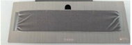 Topshop - Grey Thick Velvet Choker Necklace Color: Grey, Size: OS - Necklace