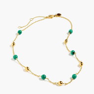 J. Crew - Stone Necklace Gold Color Demi Acme Color: Gold, Size: OS - Necklace