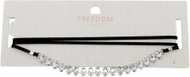 Topshop - Choker Necklace With Rhinestones Color: Black, Size: OS - Necklace