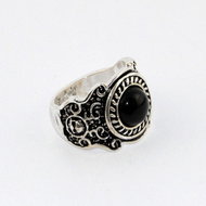 Rebel Heritage - 964-2402256 Color: Grey, Size: M - Ring