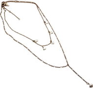 Liars & Lovers - Double Necklace With Pearls Color: Gold, Size: OS - Necklace