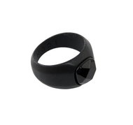 Icon Brand - Men's Harvard Seal Ring Color: Black, Size: 60 - Ring