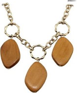 Warehouse - Necklace Symbiosis Bamboo And Wood Color: Multicolour, Size: OS - Necklace