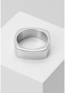 Royal - Ego - Men's Ring Classic Line Color: Grey, Size: 58 - Ring