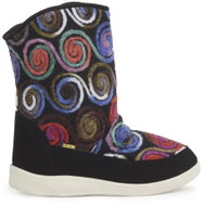 Oldcom Rollers FOLK Spiral Women's with black sole Color: Black, Size: 42, All: Women's - Casual Shoes
