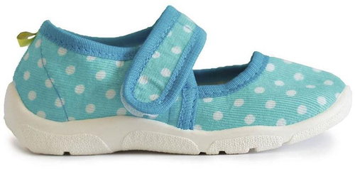 Oldcom Trainers TILDA Polka Dot Colour: Turquoise, Size: 27 - Casual Shoes - Main image