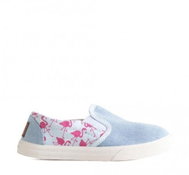 Oldcom Slip-On BOSTON Flamingo Teen (Limited Edition) Color: Blue, Size: 31 - Casual Shoes