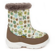 Oldcom Kids Winter Boots TOY Green Flowers Color: Green, Size: 31 - Casual Shoes