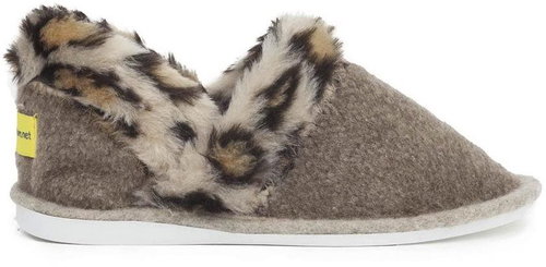 Oldcom Dětské Papuče KARAMEL Hnědé Barva: Hnědá, Velikost: 30/31 - Slippers - Main image