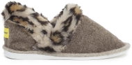 Oldcom Dětské Papuče KARAMEL Hnědé Barva: Hnědá, Velikost: 32/33 - Slippers