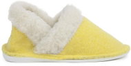 Oldcom Dětské Papuče KARAMEL Žluté Barva: Žlutá, Velikost: 34/35 - Slippers
