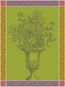 Le Jacquard Francais Floraison Uni Utěrka 80 × 60 cm fialová - Kuchyňské utěrky