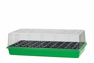 J. A. D. TOOLS Plastic planter, 55 x 29 x 16 cm, with lid - Seedling Tray