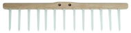 J.A.D. TOOLS Hrábě dřevěné, UH kolík, 13 zubů, bez násady - Hrábě
