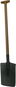 Rýľ J.A.D. TOOLS Rýľ hranatý s T násadou 90 cm - Rýč