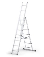 J.A.D. TOOLS Žebřík Al 3 × 7 Home trojdílný 7 příček - Ladder