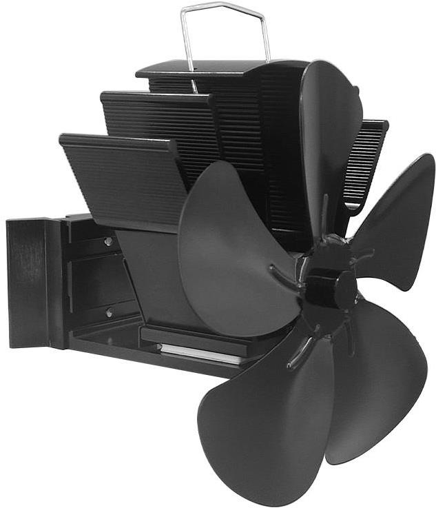 J.A.D. TOOLS mágneses kandalló ventilátor, rögzítőbilinccsel