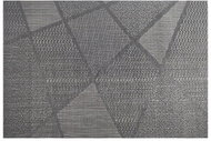 Jahu Evita Luxury placemat 30 × 45 cm, geometry, grey-black - Placemat