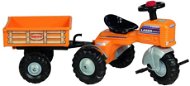 Biem Laser Rollstuhl mit Orange - Trettraktor