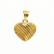 Jan Kos jewellery gold heart pendant 59644456 (Au 585/1000, 1.18g) - Charm