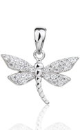 JAN KOS JEWELLERY stříbrný přívěsek vážka MHT-7984/SW00 (Ag 925/1000, 1,19 g) - Charm
