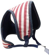 Japan Premium Set postroj + vodítko "Anglický styl" s dvojitým zapínáním, velikost SS, červený - Harness