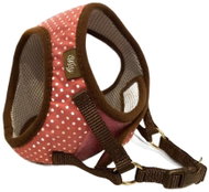 Japan Premium Napoleonic-style padded harness, size SSS, red - Harness