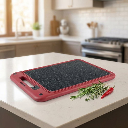 Jata HACC4531 Polypropylene cutting board with ceramic knife sharpener - Cutting Board - Main image