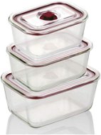 Jata HREC4204 Sada 3 skleněných dóz - Food Container Set