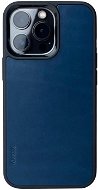 Lemory iPhone 13 Pro Max kožený kryt s podporou MagSafe tmavě modrá - Phone Cover
