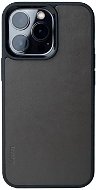 Lemory iPhone 14 kožený kryt s podporou MagSafe šedá - Phone Cover