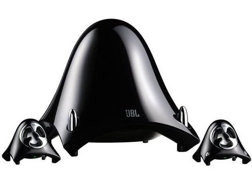 REPRO JBL Creature II 2.1 - černé (black), podsvícené satelity - - - Fő fotó
