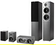 JAMO S 506 HCS 3 black - Speakers