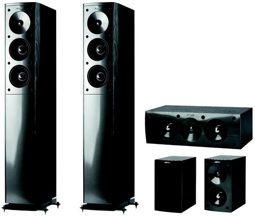 JAMO S 606 HCS 3 black - Speakers - Main image