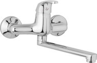 JB Sanitary Slim Wall-mounted sink mixer, flat handle 300 mm, 150 mm, chrome, A103510 - Tap